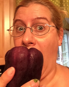 pick a peck of purple peppers